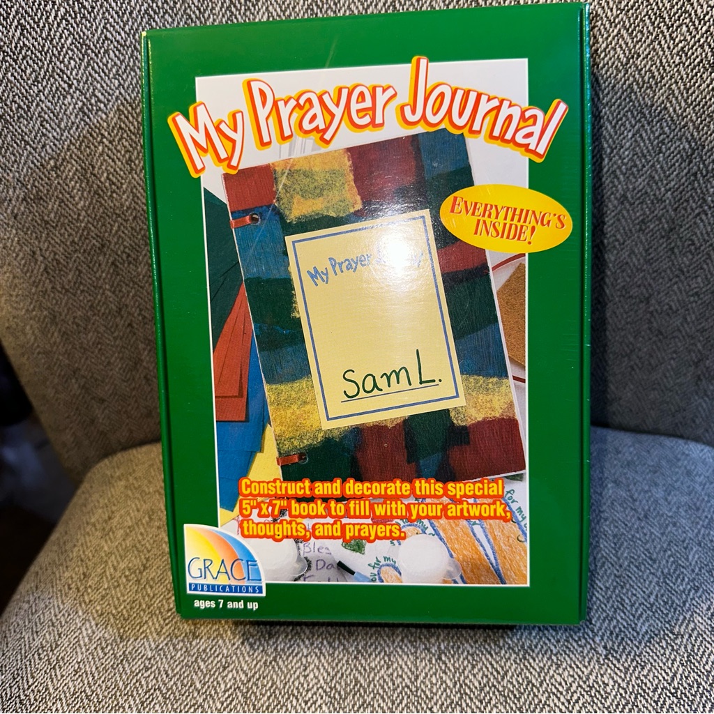 Vintage My Prayer Journal Grace Publications 1997 Brand New Gp74600 Sealed